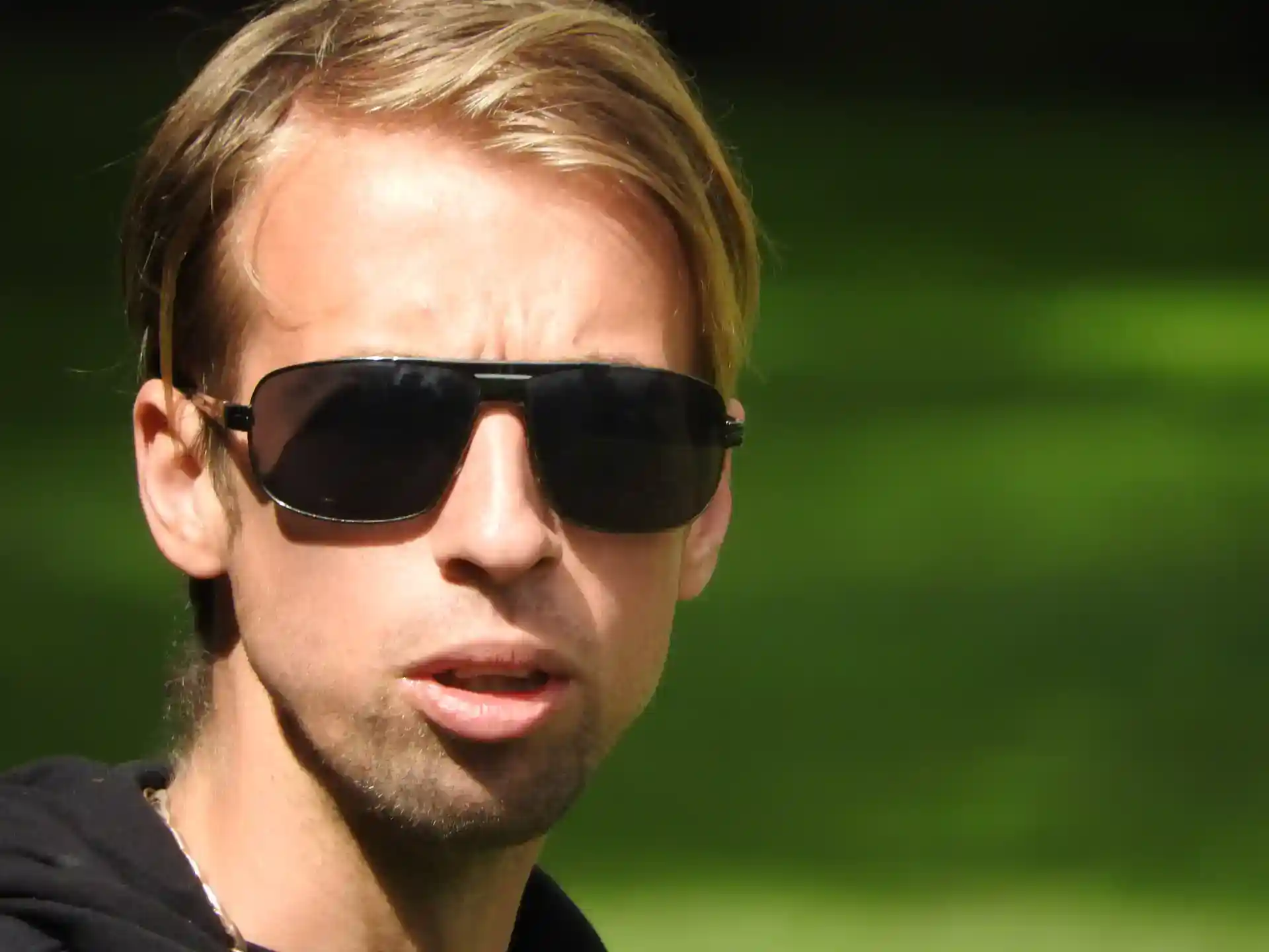 Jamie posing for a photo at Kearsney Abbey Gardens