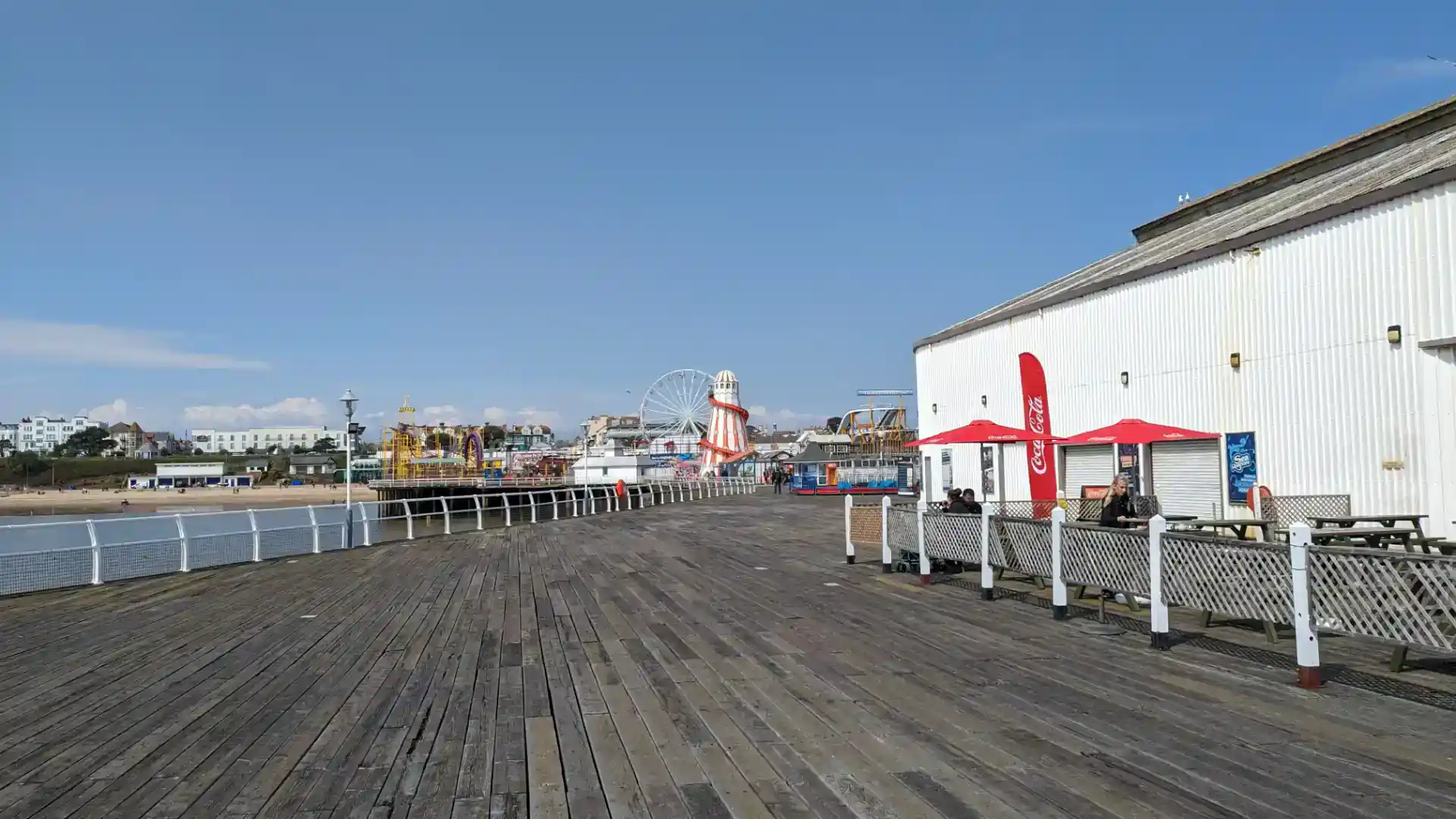 A Walk Along the Pier Deck