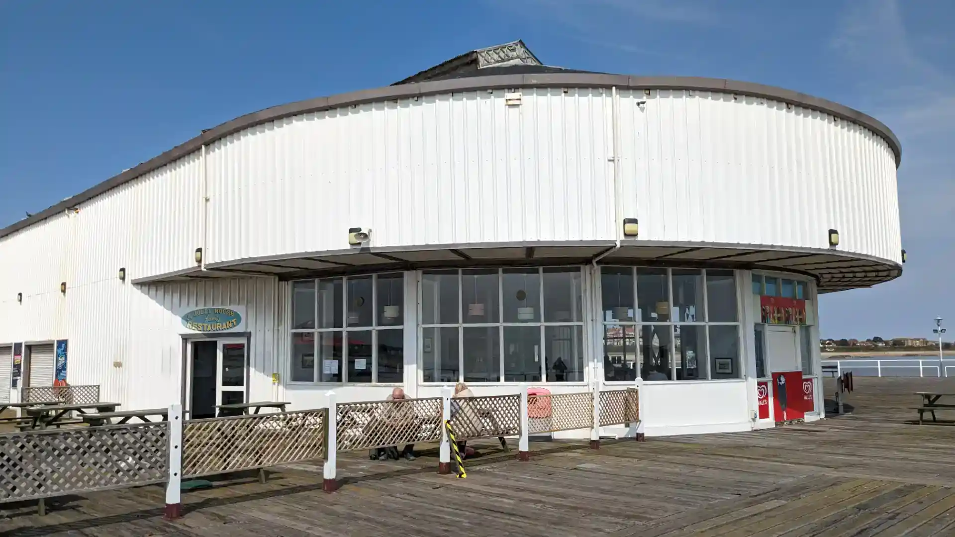 The Jolly Roger on Clacton Pier
