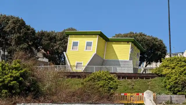 A photo of The Topsy-Turvy Upside-Down House in Clacton